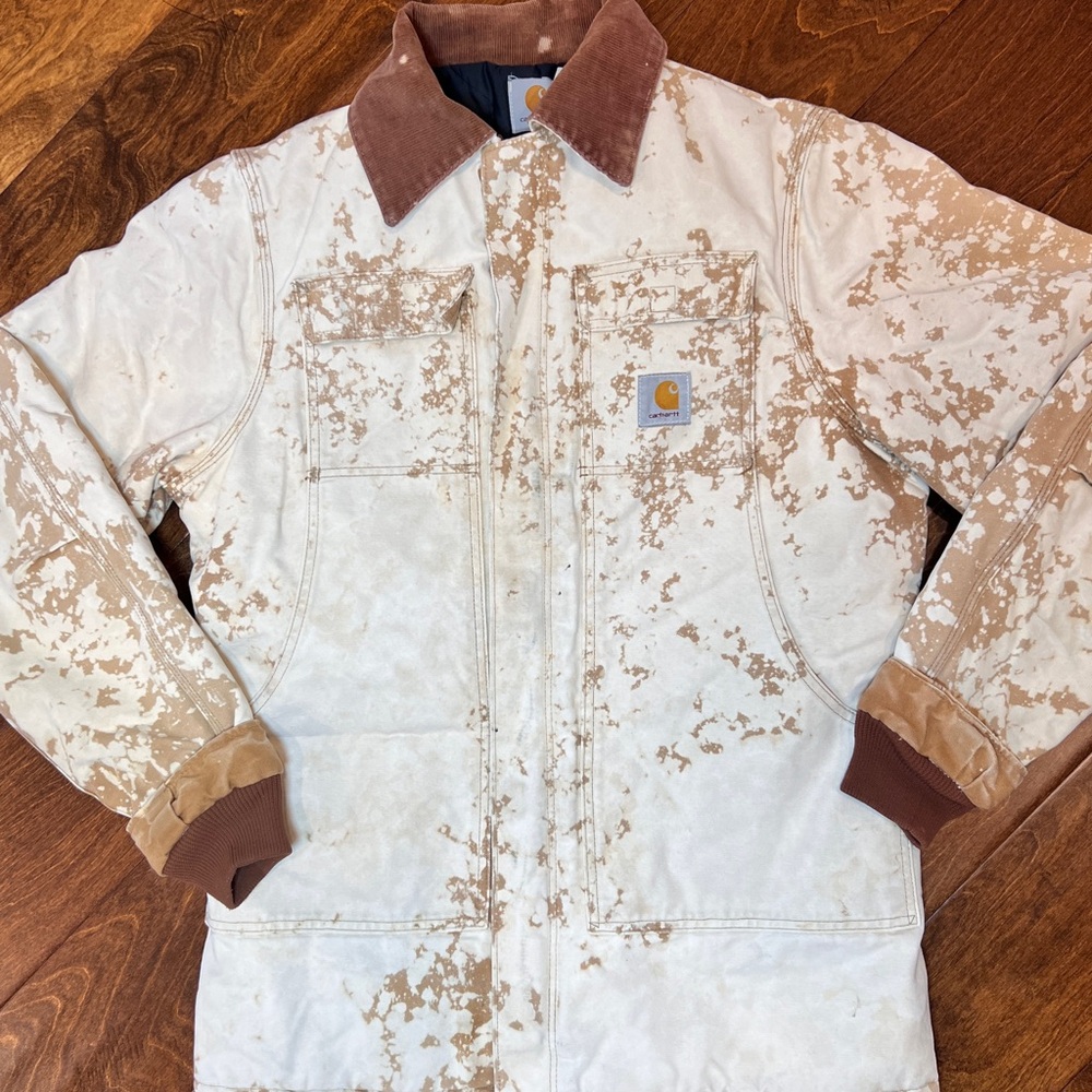 Vintage (pre-2000) Carhartt Chore Jacket - Acid Washed size L